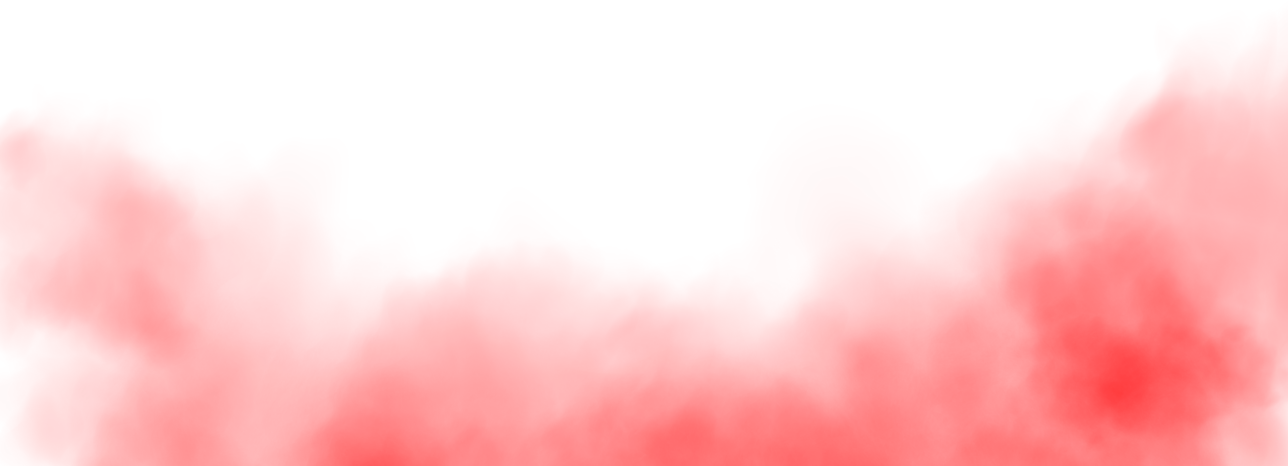 Red smog clouds on floor. Fog or smoke. Isolated transparent special effect. Morning fog over land or water surface. Magic haze.